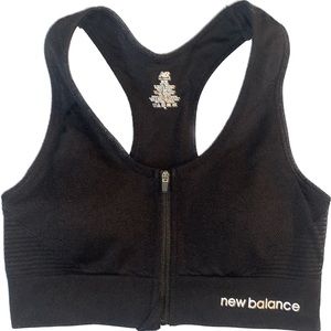 New Balance Zip Front Sports Bra
